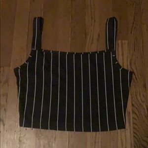 Striped Crop Top